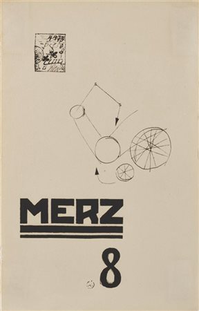 Kurt Schwitters "Senza titolo" 1920
litografia
cm 22,3x14
Dal volume "Die Kathed