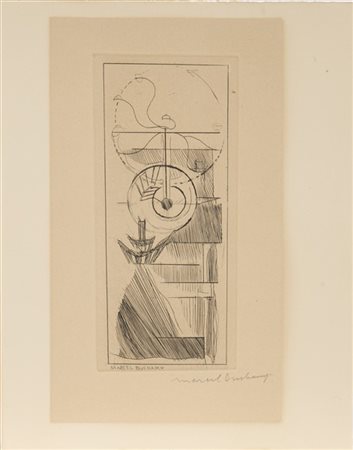 MARCEL DUCHAMP - JACQUES VILLON MARCEL DUCHAMP - JACQUES VILLON "Coffee Mill" 19