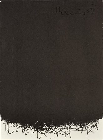 Arnulf Rainer "Senza titolo" 1959
stampa offset
cm 19,5x14,3
Firmato e datato 59