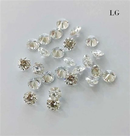 50 DIAMANTI LAB GROWN F VS2 1.8-1.89mm - 1,25 CT