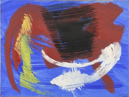 GÉRARD SCHNEIDER "Composition" 1978
acrilico, gouache e inchiostro su carta inte