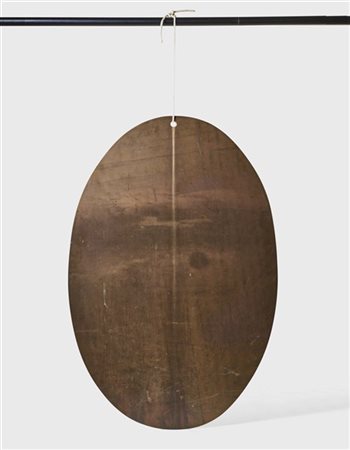 VAL BERTOIA "Oval gong for nice song" 2021
piatto in bronzo forato e sospeso
cm