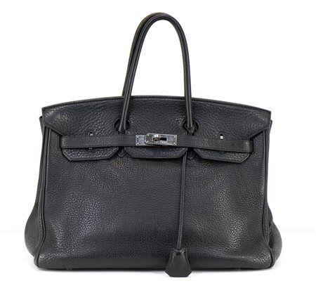 HERMES - Borsa Birkin 35 Taurillon Clemence .