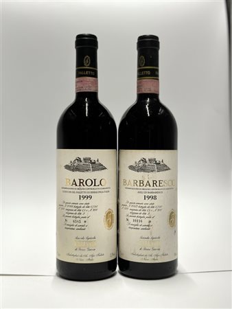  
Bruno Giacosa, Barolo Le Rocche e Barbaresco Asili 1998-1999
Italia-Piemonte 0,75