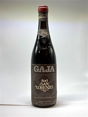  
Gaja, Barbaresco Sorì San Lorenzo 1968
Italia-Piemonte 0,75