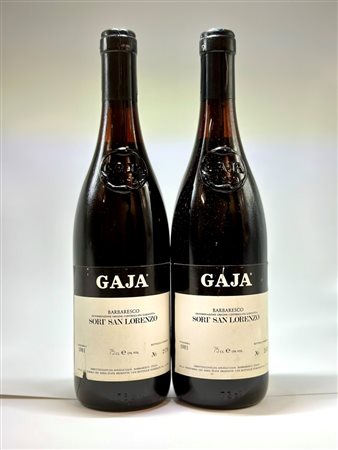  
Gaja, Barbaresco Sorì San Lorenzo 1981
Italia-Piemonte 0,75