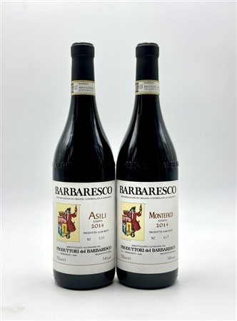  
Produttori del Barbaresco, Barbaresco Riserva Montefico - Barbaresco Riserva Asili 2014
Italia-Piemonte 0,75