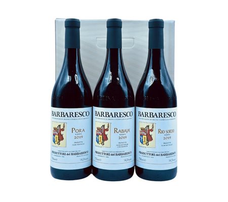  
Produttori del Barbaresco, Barbaresco Riserva Pora - Rabaja - Rio Sordo 2019
Italia-Piemonte 0,75