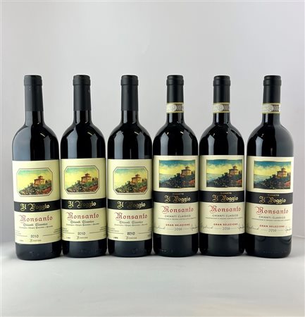  
Castello di Monsanto, Chianti Classico Il Poggio & Chianti Classico Gran Selezione 2010-2016
Italia-Toscana 0,75