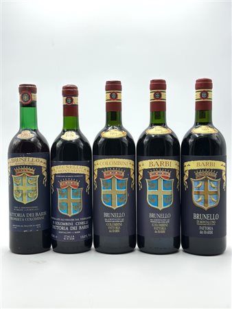  
Fattoria Barbi, Brunello di Montalcino 1967-1979-1994-1995
Italia-Toscana 0,75