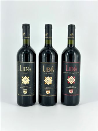  
Giovanni Chiappini, Lienà Merlot - Lienà Petit Verdot - Lienà Cabernet Sauvignon 2005
Italia-Toscana 0,75