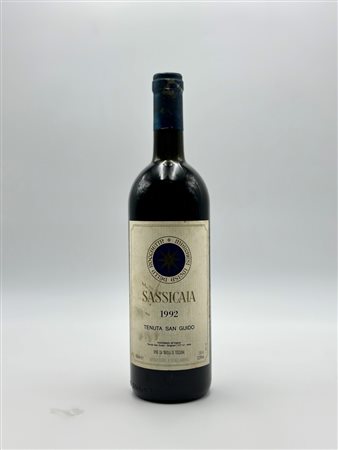  
Tenuta San Guido, Sassicaia 1992
Italia-Toscana 0,75