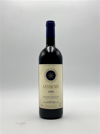  
Tenuta San Guido, Sassicaia 1999
Italia-Toscana 0,75