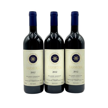  
Tenuta San Guido, Sassicaia 2012
Italia-Toscana 0,75