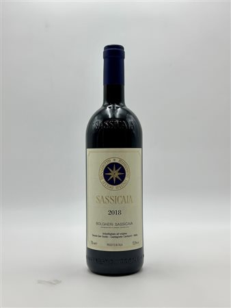  
Tenuta San Guido, Sassicaia 2018
Italia-Toscana 0,75