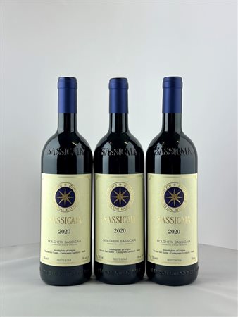  
Tenuta San Guido, Sassicaia 2020
Italia-Toscana 0,75