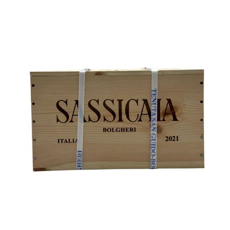  
Tenuta San Guido, Sassicaia 2021
Italia-Toscana 0,75