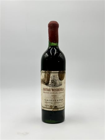  
A. de Luze & Fils, Château Beychevelle 1954
Francia-Bordeaux 0,75