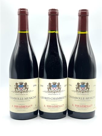  
Fougeres, Chambolle Musigny - Fougeres, Gevrey Chambertin 1996-2000
Francia-Borgogna 0,75