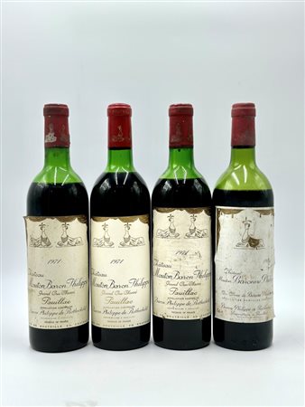  
Château Mouton Baron Philippe, Pauillac 1971-1976
Francia-Pauillac 0,75