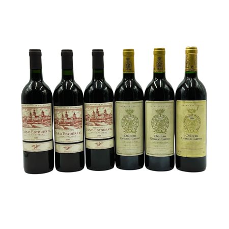  
Château Cos d'Estournel - Château Gruaud-Larose, Saint-Julien 1988-1993-1994
Francia-Varie 0,75