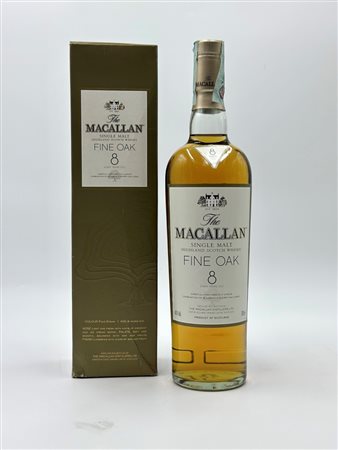  
The Macallan Fine Oak 8 years 
Scozia-Speyside 0,70