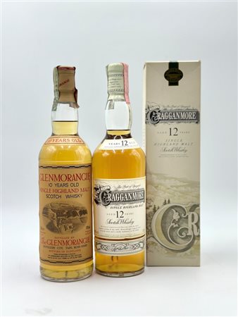  
Glenmorange 10 Years old Scotch Whisky - Gragganmore 12 Years old Scotch Whisky 
Scozia- 0,70