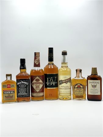  
Selezione Whiskey USA-Canadian 
Varie- 0,5-0,7-0,75