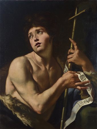 Luca Ferrari Luca da Reggio (Reggio Emilia, 1605 - Padova, 1654) 
San Giovanni Battista 1650 - 1654
Olio su tela 83 x 63 cm