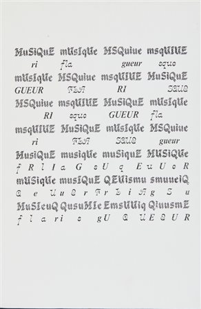 LORA TOTINO ARRIGO (1928 - 2016) - PSICOSINTESI DI ERIC SATIE 1/2.