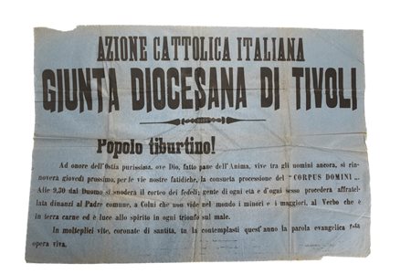 Manifesto dellʹAzione Cattolica   