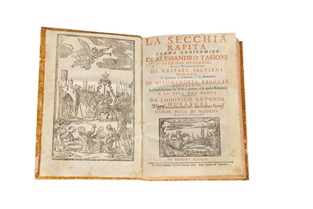 La secchia rapita poema eroicomico di Alessandro Tassoni patrizio modenese   Alessandro  Tassoni