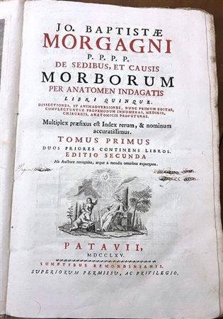 De sedibus et causis morborum per anatomen indagatis   Giovanni Battista Morgagni