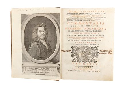 Commentaria in omnes aphorismos Hermanni Boerhaave de cognoscendis et curandis morbis.   Gerhard Van Swieten