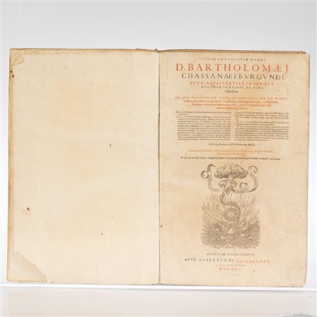 Catalogus Gloriae Mundi   Barthelemy De Chasseneuz