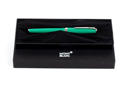 MONTBLANC  
Penna roller verde 
 