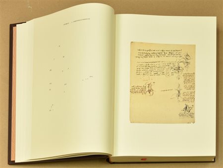 LEONARDO DA VINCI: QUADERNI D'ANATOMIA volume riccamente illustrato con...