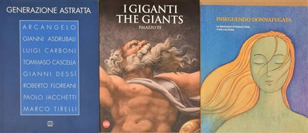 LOTTO DI TRE LIBRI - I Giganti, the giants - Palazzo Te - Generazione...