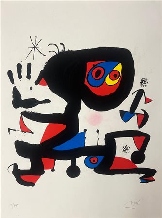 Joan Mirò “Unesco - Droits de l’homme” 1974