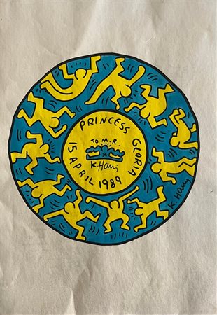 Keith Haring “Senza titolo” 1989