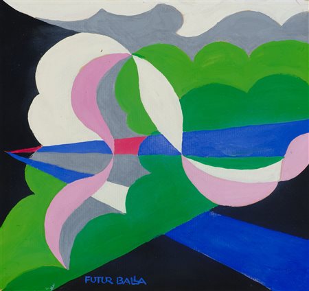 GIACOMO BALLA
Festa di paese - studio , 1929-30