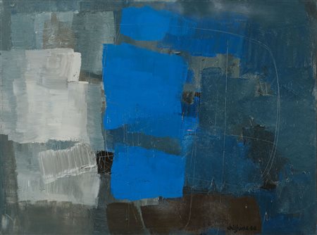 ALFREDO CHIGHINE
Azzurro centrale, 1960