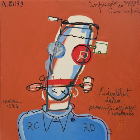 MATTIA MORENI
Impiegato dei Media con computer, 1994