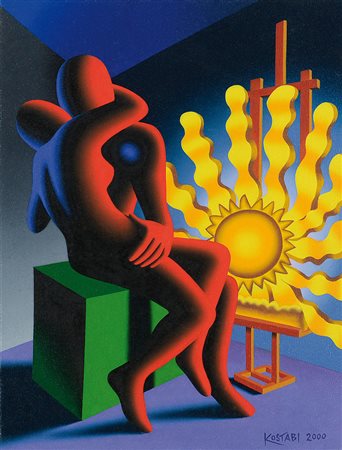 KOSTABI MARK Los Angeles 27/11/1960The Power of art, 2000olio su tela cm....