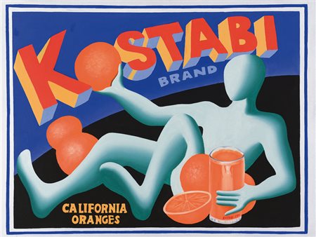 KOSTABI MARK Los Angeles 27/11/1960The new sensation, 1990olio su tela cm....