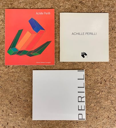 ACHILLE PERILLI - Lotto unico di 3 cataloghi