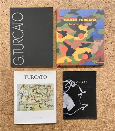 GIULIO TURCATO - Lotto unico di 4 cataloghi