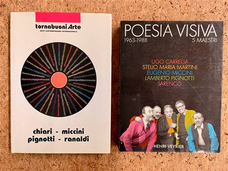 POESIA VISIVA - Lotto unico di 2 cataloghi