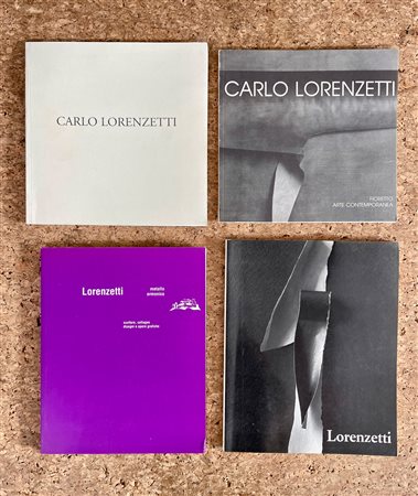 CARLO LORENZETTI - Lotto unico di 4 cataloghi