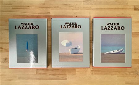 WALTER LAZZARO - Lotto unico di 3 volumi del catalogo generale delle opere